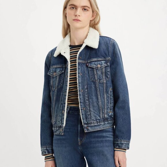 Levi’s Sherpa Jacket - Picture 1 of 3